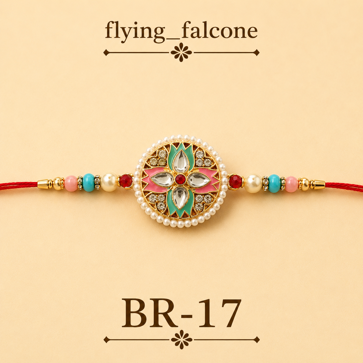 Designer Pearl Rakhi – BR-17