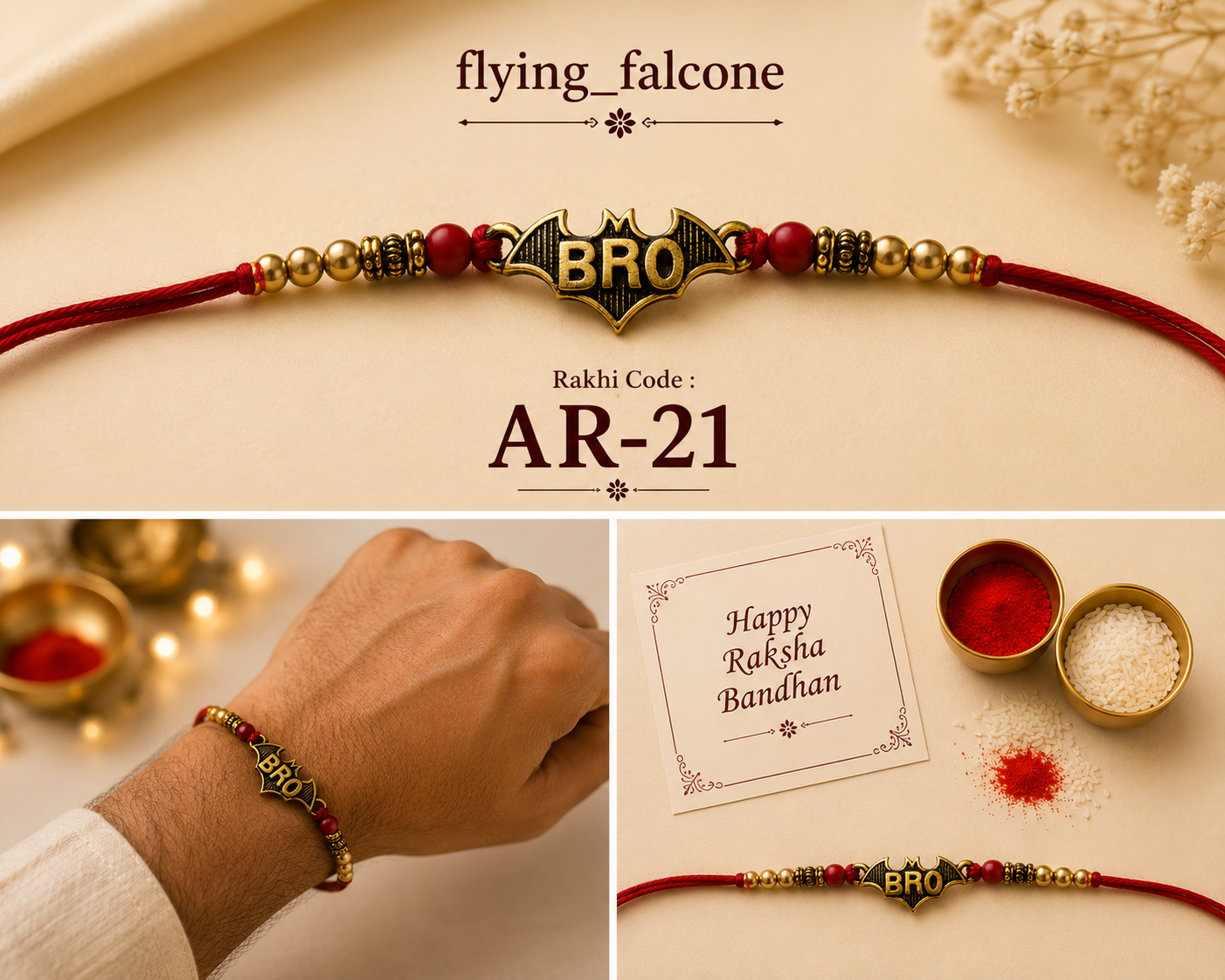 AR-21 - BRO Rakhi (out of stock ) — image 1