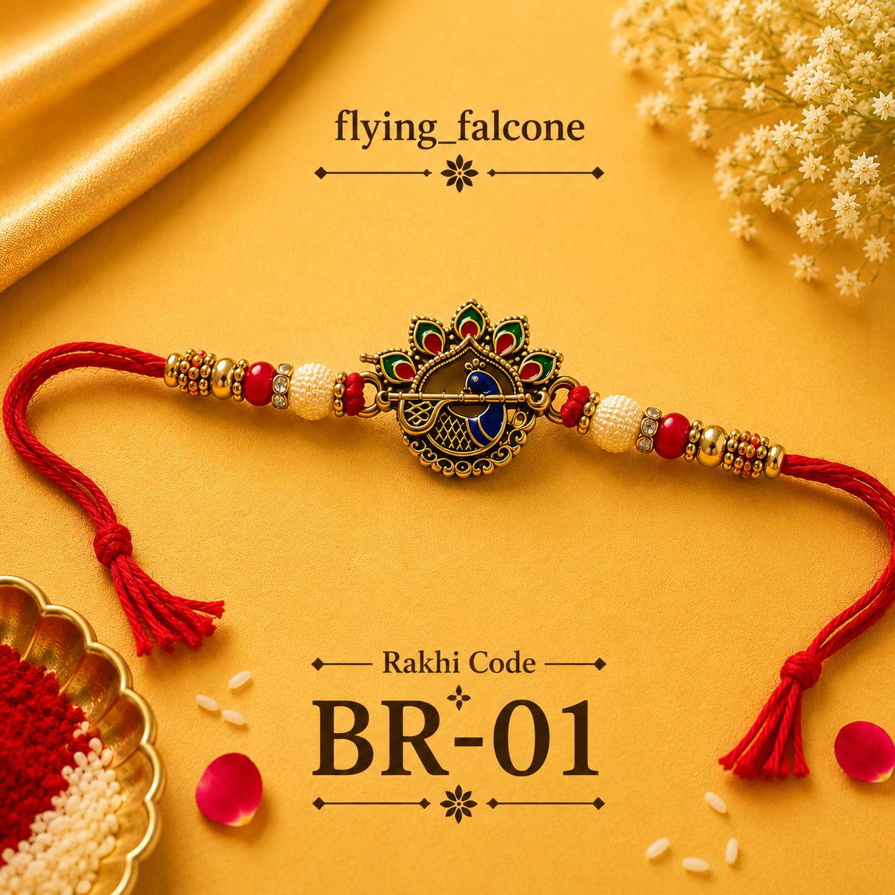 BR-01 Designer Rakhi — image 1