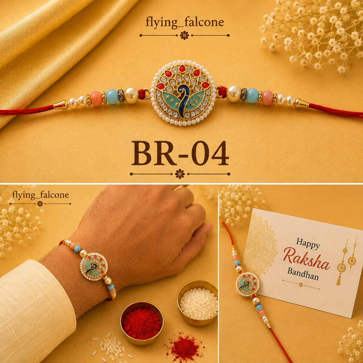 BR-04 Designer Rakhi — image 1