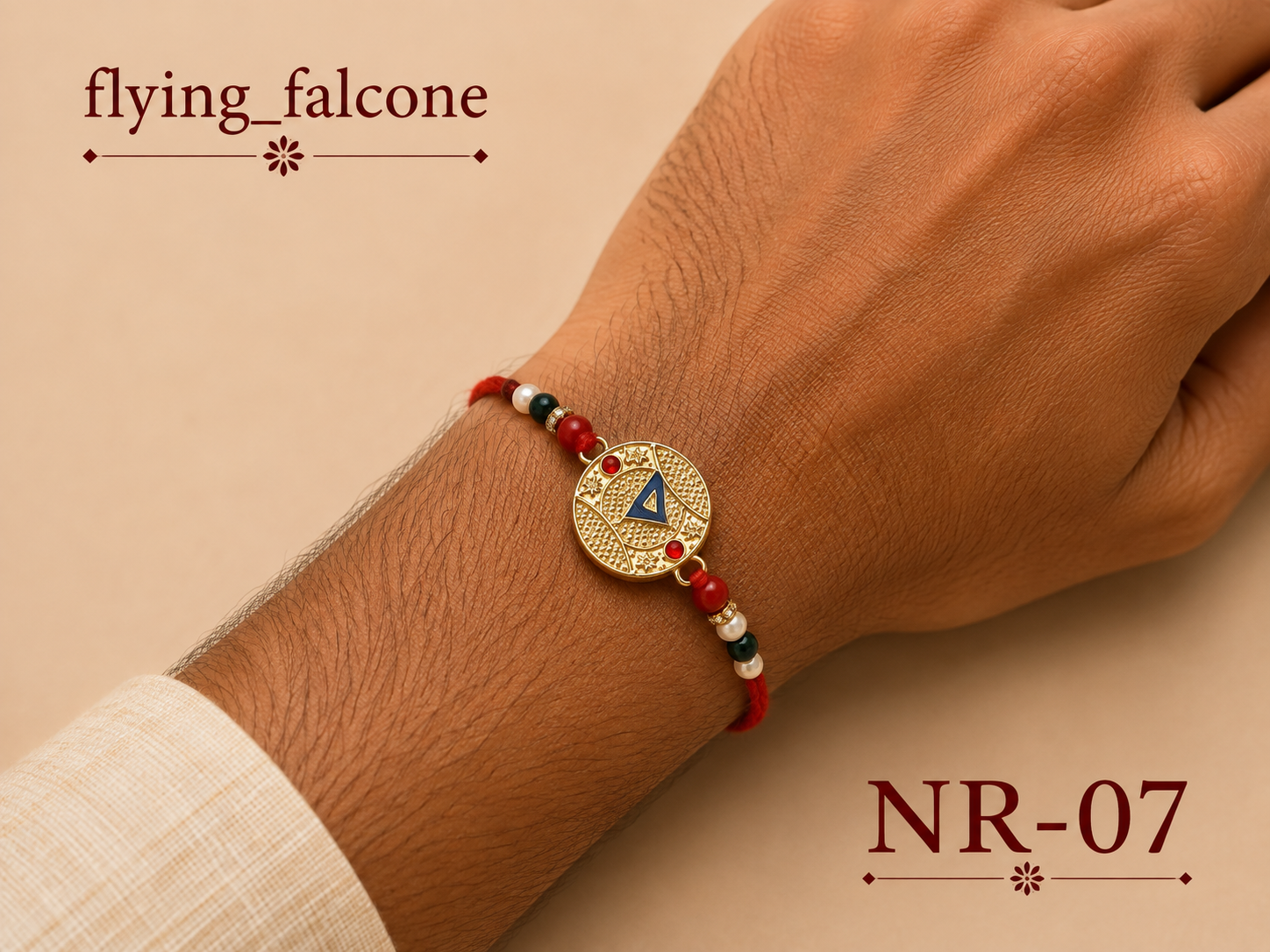 NR-07 Classic Charm Rakhi — image 1