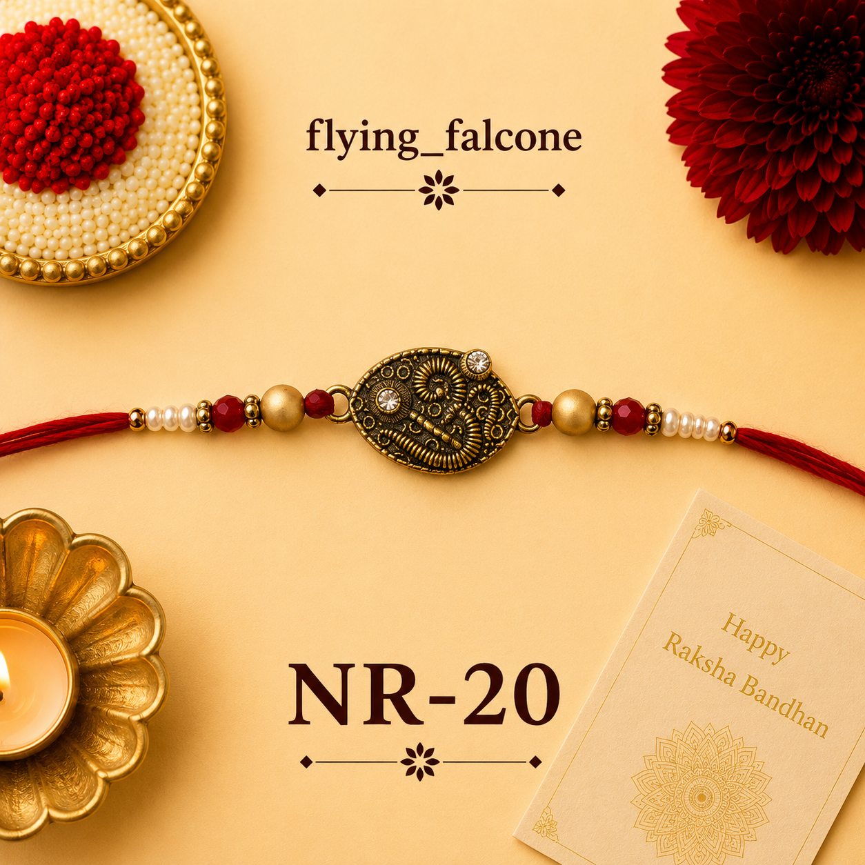 NR-20 – Antique Elegance Rakhi