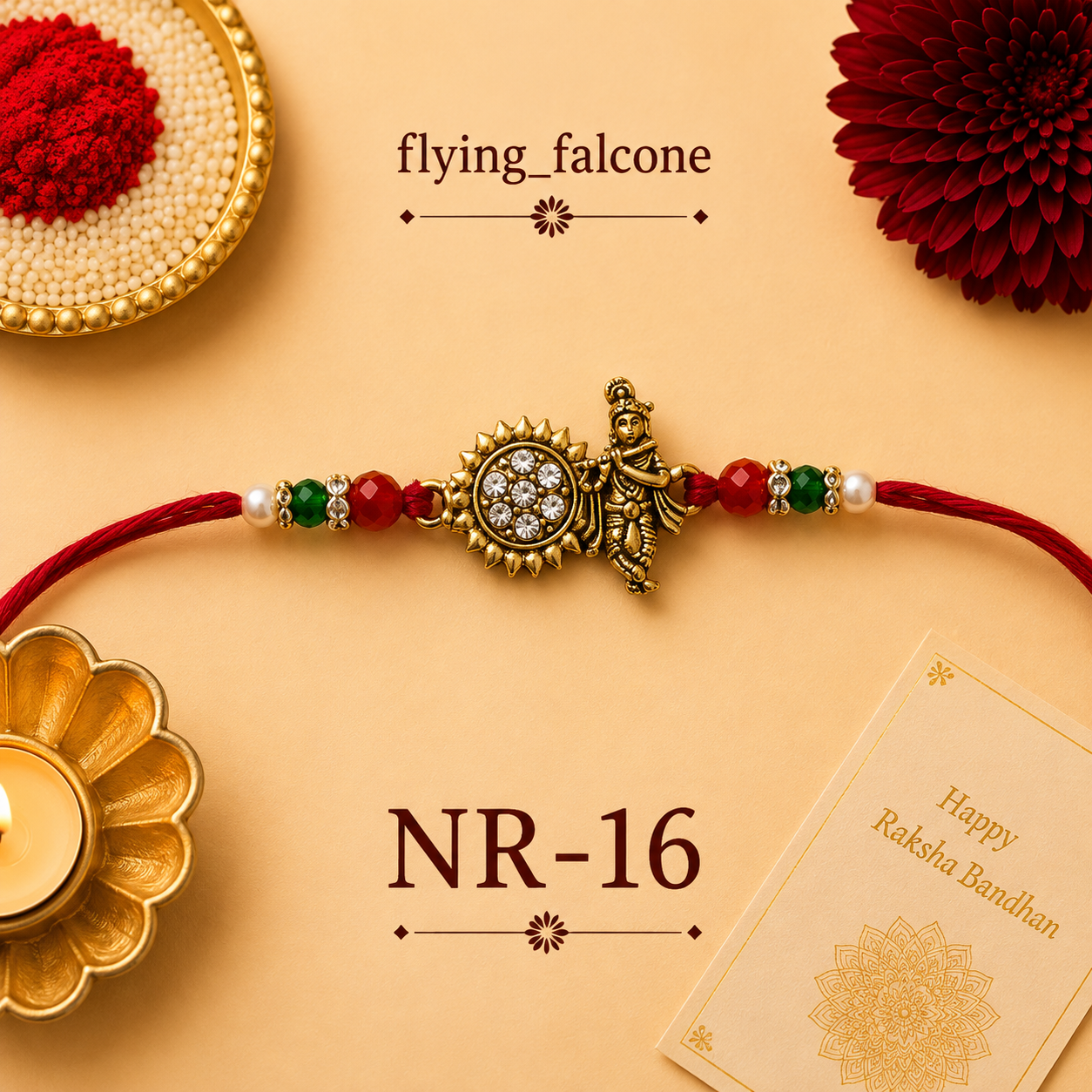 NR-16 –Sri Krishna Chakra Rakhi