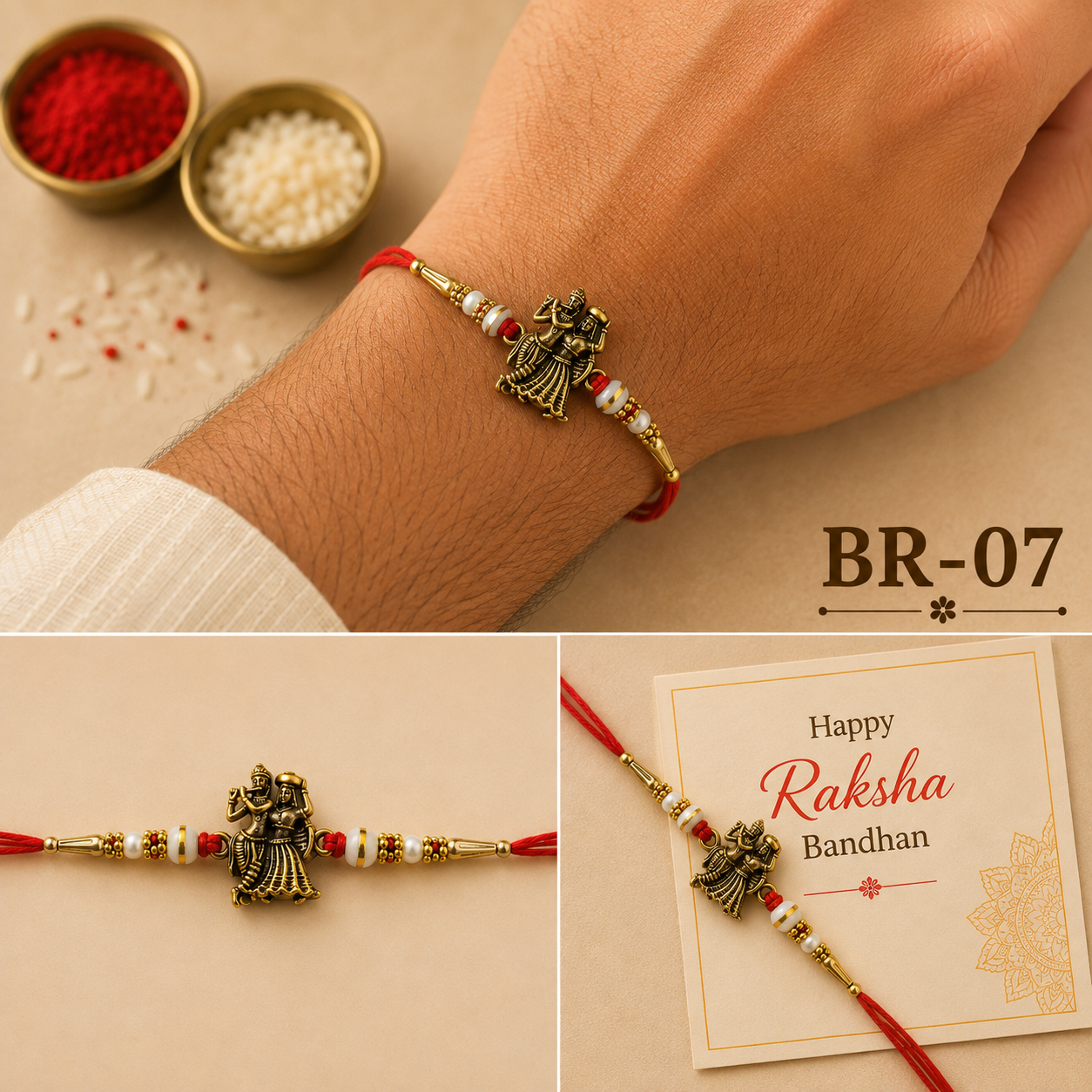 BR-07 Designer Rakhi — image 1